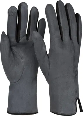 Image de styleBREAKER Gants tactiles pour femmes avec couleur contrastée et doublure polaire | gants d'hiver chauds | gants thermiques doux et élastiques pour les doigts