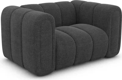 Produktbild von Strukturstoff Sessel Amoria Anthrazit
