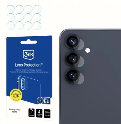 Image de Verre pour objectif d'appareil photo 3mk Protection d'objectif Samsung Galaxy S25 FE