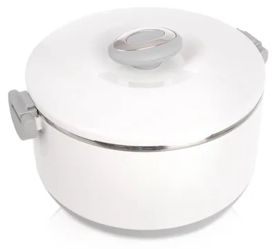 Produktbild von Edelstahl-Thermoskanne, 4,2 l, Weiß