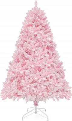 Image de Sapin de Noël artificiel CM24508DE, 180 cm, rose