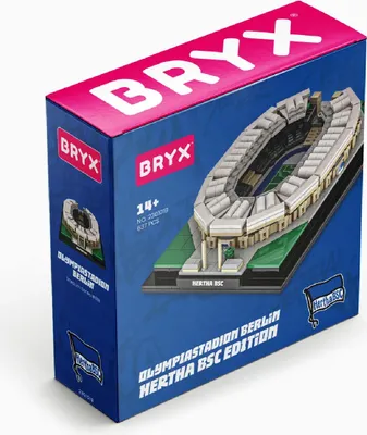 Produktbild von BRYX Olympiastadion Berlin Hertha BSC Stadion Modell Klemmbausteine Fußball