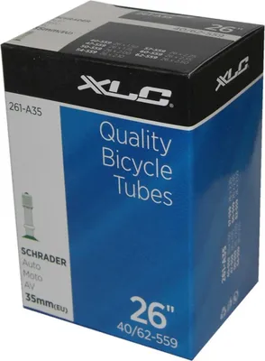 Produktbild von XLC Fahrradschlauch 50er Werkstattbox 26 x1.5/2.5 40/62-559 AV 35 mm, 50 Stück