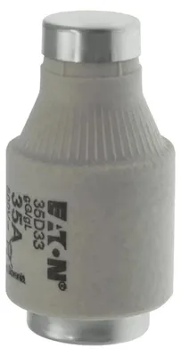 Produktbild von Eaton Diazed-Sicherung DIII, 35A, E33, 500V AC, gL/gG, träge, Kennfarbe Schwarz, 1 Stk.