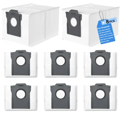 8 Staubsaugerbeutel für Dreame L10s Ultra Gen2/Gen3