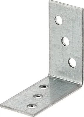 Obrázek produktu pro Alberts 846572 Úhlový spojovací prvek, sendzimirsky pozinkovaný, 90 x 90 x 40 mm, sada 50 ks