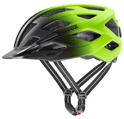 Produktbild von uvex urban Explorer Fahrradhelm, Black-neon Yellow matt, 52-57 cm