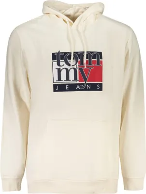 Image de Tommy Jeans Tjm Reg Rwb Flag Hoodie Couleur Blanc