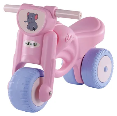 Immagine prodotto di Bicicletta motorizzata in plastica rosa per bambini - Cavallino Spielzeug