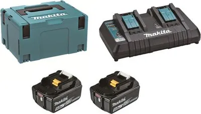 Image de Makita Energy kit 197629-2 2x BL1850B + DC18RD