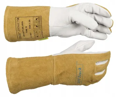 Produktbild von Weldas SOFTouch 10-1007 Leder Schweißerhandschuhe Größe L