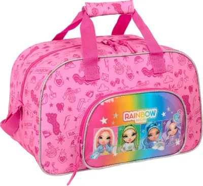Produktbild von Sporttasche Rainbow High Shine Bunt 40 x 24 x 23 cm