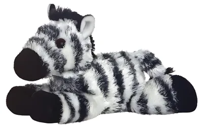 Produktbild von Aurora Mini Flopsies Zany Zebra Grau 20 cm