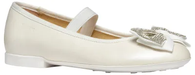 Produktbild von Geox Mädchen Jr Plie' D Ballet Flat, Weiß, 35 EU