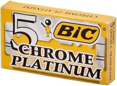 Immagine prodotto di Bic Chrome Platinum 5 Lame da barba, 5 pezzi (PRODOTTO DALLA GERMANIA)