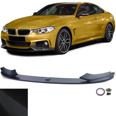 Produktbild von Frontspoiler Spoiler Lippe Schwarz Matt für BMW F32 F33 F36 2013- mit M-Paket