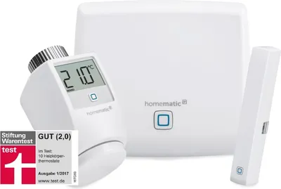 Produktbild von eQ-3 HomeMatic IP Starter Set Raumklima