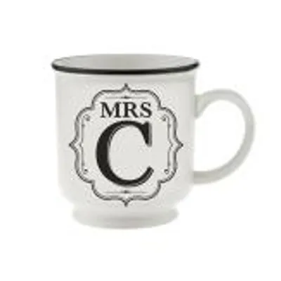 Produktbild von H&H Kaffeetasse Mrs C - für Hochzeit, Jubiläum und Jahrestag