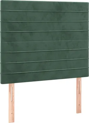 Obrázok produktu pre vidaXL Čelo postele tmavozelené 90x5x118/128 cm zamat