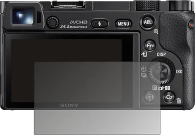 Produktbild von Blickschutzfolie für Sony Alpha 6100 matt Schutzfolie Folie Display Schutz dipos