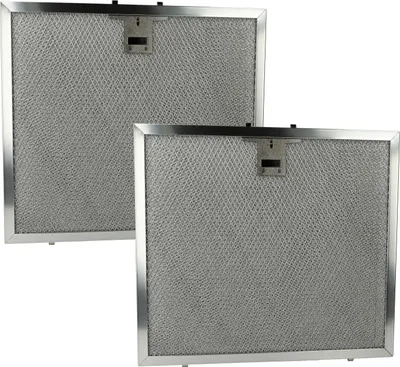 Produktbild von vhbw 2x Filter Metallfettfilter kompatibel mit Miele DA279 (2002 - 2006), DA269 (2002 - 2006) Dunstabzugshaube - 27,3 x 30,6 x 0,9 cm, Edelstahl