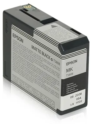 Image de Epson T5808 - 80 ml - noir mat - original