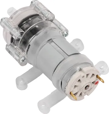 Image de Pompe à eau à diaphragme transparente pour aquarium DC12V