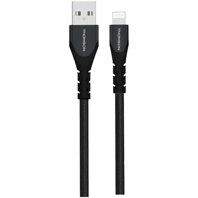 Immagine prodotto di Cavo - THOMSON - Ricarica e dati - Da USB-A a Lightning -  MFi - 3 A - 1,5 m