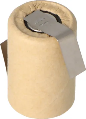 Produktbild von 4/5 Sub-C 2100mAh NiMH Akku mit Lötfahne Z-Form Abmessungen 34x23mm