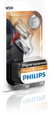 Obrázok produktu pre Philips Vision 12961B2, 5 W, 12 V, W5W, 2 kusov