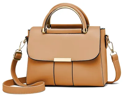 Immagine prodotto di Solidchoice - Elegante borsa a tracolla in ecopelle, con tracolla regolabile