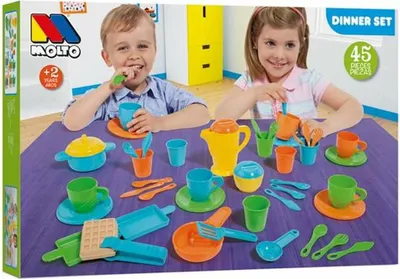 Immagine prodotto di Molto Play Piatti Accessori da cucina per bambini 45 pz.
