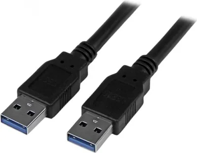 Produktbild von StarTech.com USB 3.0 Kabel A auf A Stecker/Stecker 3m Schwarz