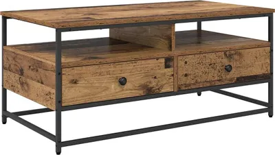 Obrázok produktu pre vidaXL Konferenčný stolík z regenerovaného dreva 100 x 51 x 45 cm materiál na báze dreva