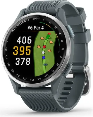 Immagine prodotto di Garmin Approach S44 - 43 mm, argento/crepuscolo, silicone