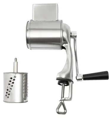 Produktbild von Gemüseschneider, 5 austauschbare Klingen, Edelstahl, Silber