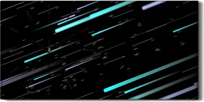 Produktbild von Dekor Leinwand Uhr Wandbilder 60x30 Wand Kunst Futuristisches Neonlicht - schwarze Hände