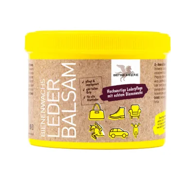 Produktbild von B & E Lederbalsam mit Bienenwachs - 500 ml