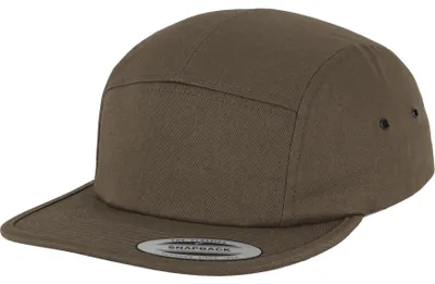 Productafbeelding van Klassieke jockeyhoed / pet / muts / hoed - Kleur: Olijfgroen - Maat: One size