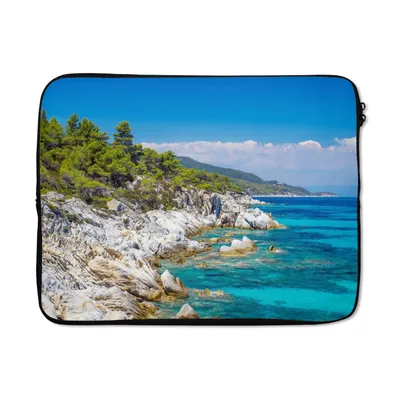Produktbild von MuchoWow® Laptop Hülle 15 Zoll Meer - Sommer - Tropisch Laptoptasche - Laptoptasche - Sleeve - Rundum-Schutz