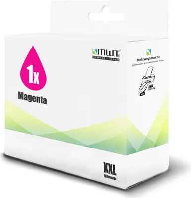 Produktbild von 1 Mehrwegtoner kompatible Tintenpatrone ersetzt Canon CLI-526M 4542B001AA Magenta
