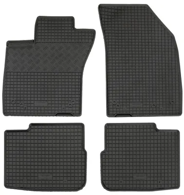 Gummifußmatten Set 4-teilig für Fiat Tipo 356 (3/2016-), schwarz