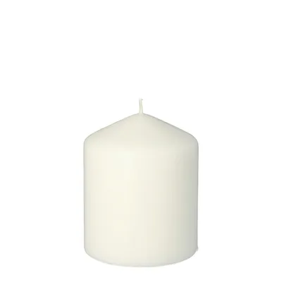 Produktbild von Stumpenkerze Ø 80 mm · 100 mm weiss