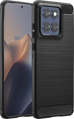 Productafbeelding van imoshion Brushed Backcover voor de Motorola Edge 60 Fusion - Zwart