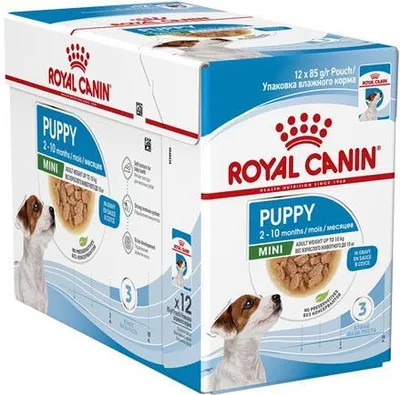 Productafbeelding van ROYAL CANIN SHN Mini Puppy in saus - Natvoer voor puppy's - 12 x 85g