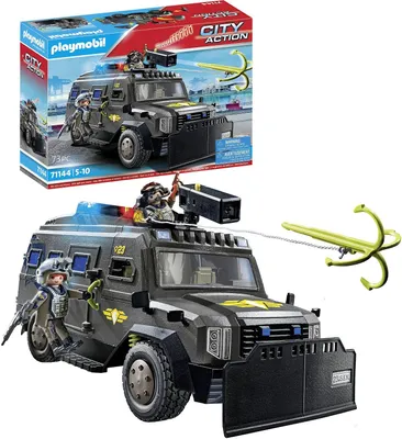Immagine prodotto di PLAYMOBIL Unità speciale fuoristrada 71144 Set di cubetti