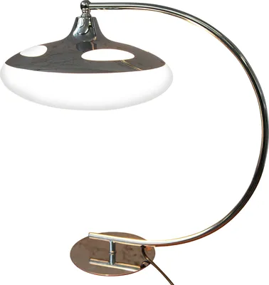 Produktbild von Design Tischlampe LUNA LOGO Tischleuchte Art Deco Stil Schreibtisch Büro Lampe Schreibtischlampe