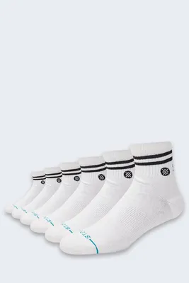 Zdjęcie produktu dla Skarpety Stance Core Crew Quarter 6 par White
