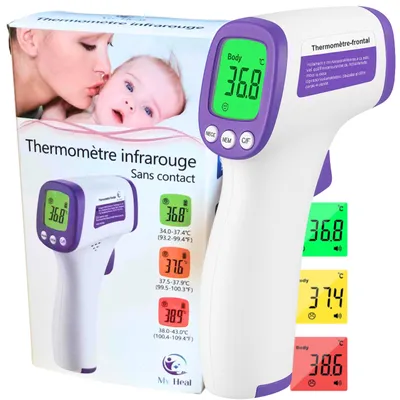 Productafbeelding van Contactloze voorhoofdthermometer – Professionele medische infraroodthermometer