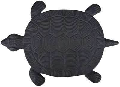 Productafbeelding van Gietijzeren Treeplaat voor Tuin met Schildpadmotief